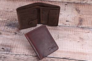 Private Label Genuine Leather Trifold <b>Wallet</b> <b>Men</b> RFID Blocking Thin Credit <b>Card</b> Holder Coin Pocket Supplier NTW-0062 - Product Image 2