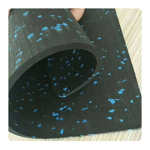 โรงงานผลิตพรมยางปูพื้นยิมขนาด 3 มม./4 มม./5 มม. ทำจากยางรีไซเคิล - Product Image 2