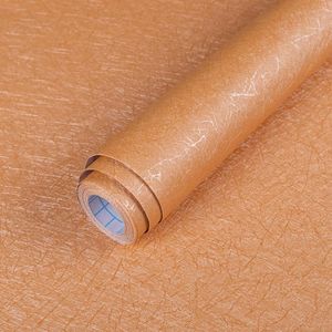 Carta da Parati Adesiva Effetto Buccia d'Arancia Crema 40cm x 3m, Carta Adesiva Rimovibile Goffrata in Seta per Camere da Letto - Product Image 1