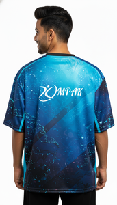 <b>Mens</b> Trendy Regular Fit Sublimation Polyester/Cotton Breathable Quick Dry T-Shirt Casual Streetwear - Product Image 2