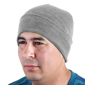 OEM White Knit Beanie Hat Ribbed <b>Winter</b> <b>Cap</b> Women Men Soft Warm Stretch Plain Skull <b>Cap</b> Wholesale Supplier - Product Image 5