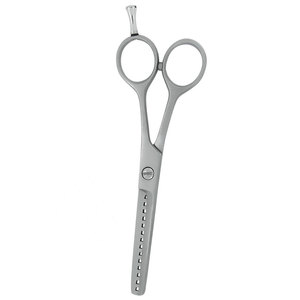 Stainless Steel Professional <b>Barber</b> Thinning Scissors Sharp <b>Blade</b> Right-Handed Medium Handle Hair Thinning Shears for Salon Use - Product Image 3