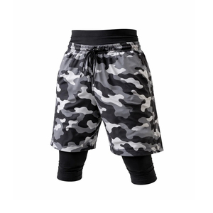 Printed <b>Halal</b> <b>Swimming</b> <b>Shorts</b> <b>Men</b> Modest Islamic Swimwear Double Layer Quick Dry Muslim Board <b>Shorts</b> Factory <b>Halal</b> <b>Shorts</b> - Product Image 1