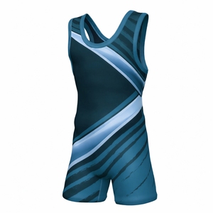 Trajes de Lucha Personalizados para Hombre con Logotipo Frontal Sublimado, Trajes de Lucha Internacionales de Eslovaquia - Product Image 6