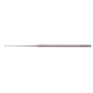 Cureta manual Buck Ear de 5.34 pulgadas, recta, de acero inoxidable satinado, instrumento quirúrgico ORL, herramienta de otología de precisión, alta calidad, CE - Product Image 5