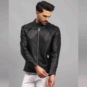 Servicio OEM, Venta al Por Mayor, Chaqueta de Cuero PU para Hombre, de Alta Calidad, para Otoño e Invierno, con Cuello de Piel, a Prueba de Viento y Cálida - Product Image 3