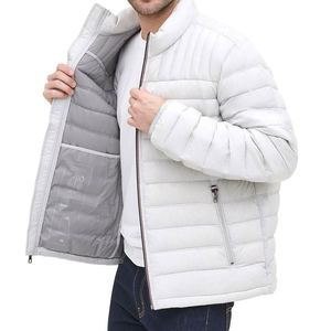 Veste longue décontractée unisexe pour l'hiver, imperméable, sportive, matelassée, avec capuche, fermeture éclair, respirante, 100% nylon épais - Product Image 6