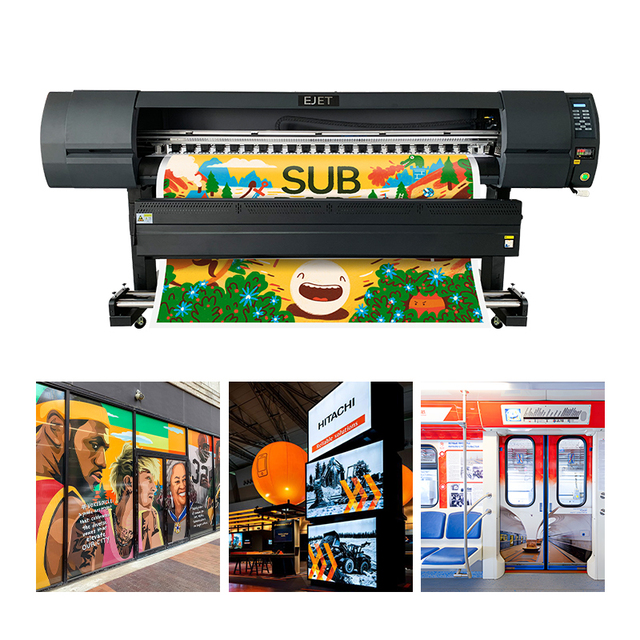 EJET High End Cheap Price 1.3m 1.6m 1.9m 2.5m 3.2m Plotter With I3200/dx11/xp600/dx5/dx7 Head Outdoor Inkjet Eco Solvent Printer