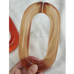 Customized Modern Acrylic Chain Wall Accents Handmade Modern <b>Ornamental</b> Resin Hanging for Home Decor Diwali Festival Ready - Product Image 1