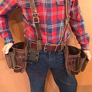 Chất lượng cao OEM Túi Da Công cụ <span class=keywords><strong>Pouch</strong></span> Túi da vành đai gói công cụ <span class=keywords><strong>Pouch</strong></span> với biểu tượng tùy chỉnh - Product Image 2