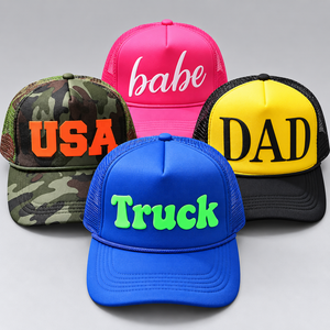 Gorra Trucker de Malla de 5 Paneles Premium con Logotipo Bordado Personalizado, Gorra Snapback al por Mayor, Fabricante Vietnamita, Fábrica OEM ODM - Product Image 2