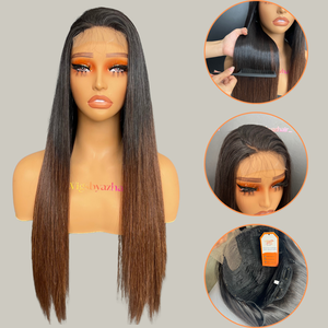 Vente en gros 100% Os Droite Simple Dessiné Pas Cher Vietnamien Trame de Cheveux Humains Remy Grade Doux Teint Couleur Naturelle Perruque pour les Femmes - Product Image 6