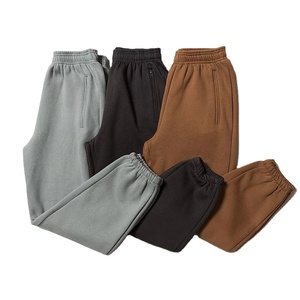Pantalon de survêtement à cordon de serrage de couleur unie pour hommes pantalon de survêtement coupe ajustée à haute élasticité cargo à séchage rapide grande taille hiver - Product Image 5