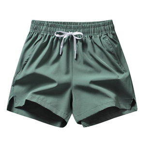 Pantalones Cortos Deportivos para Hombre, de Spandex/Poliéster, de Secado Rápido, para Gimnasio y Entrenamiento, Colores Personalizados, MOQ Bajo de 10 Unidades, Venta al Por Mayor - Product Image 4