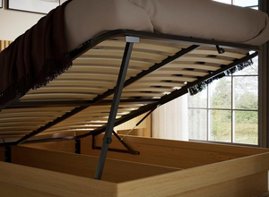 Muebles de Dormitorio Modernos y Minimalistas Directo de Fábrica. Cama de Madera Personalizada con Espacio de Almacenamiento para Dormitorio, Hotel o Apartamento - Product Image 4