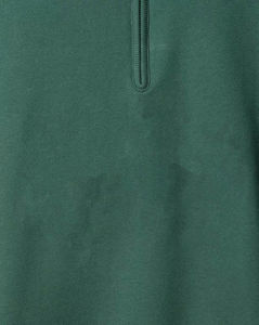 Nouveau design 2026 – Sweat-shirts pull-over pour hommes vert foncé, tissu personnalisable 350 GSM, col montant, coupe ample - Product Image 6