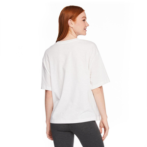 Camiseta de Cuello en V de Algodón de Alta Calidad para Mujer, Secado Rápido, Antiarrugas, Deportiva, Verano, Estampada, Casual, Manga Corta, OEM - Product Image 4