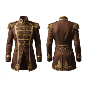 Servicio OEM al por Mayor, Chaqueta de Húsar Francés para Desfiles y Regimientos, Chaqueta de Lana Personalizada de Alta Calidad para Hombres Adultos - Product Image 5