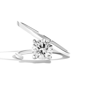 Luxury 14K Solid Gold Engagement <b>Ring</b> with Brilliant Pear Cut Lab Grown Diamond IGI Certified for <b>Wedding</b> & Anniversary Gift - Product Image 2