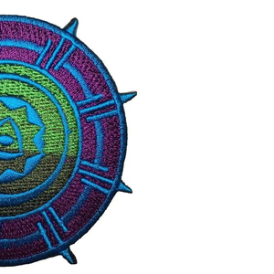 High Quality Twill Fabric Embroidery <b>Patches</b> Private Label <b>Sew</b>-<b>On</b> Style for Hats Custom Colors & Sizes Embroidered - Product Image 4