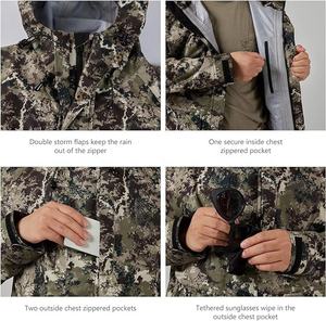 Veste réversible imperméable en toile d'hiver pour la chasse avec tissu extérieur silencieux pour hommes et femmes - Product Image 6
