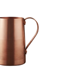 Large Capacity Designer Water Pitcher Custom Texture Finished Handmade Copper <b>Jug</b> Wholesale Medium Size Copper Metal <b>Jug</b> - Product Image 5