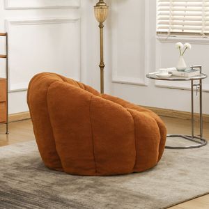 High-Density Foam <b>Bean</b> <b>Bag</b> Sofa Chair with Armrests Comfortable Lazy Adults' Comfy BeanBag Chair - Product Image 3