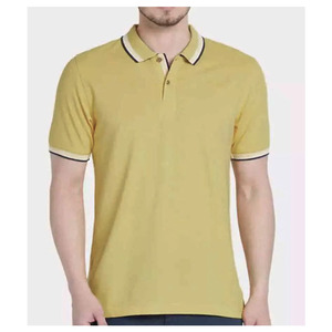 เสื้อโปโลชาย แขนสั้น ผ้าถัก ระบายอากาศได้ดี น้ำหนัก 220 กรัม พิมพ์ลายด้านหน้าด้วยเทคนิคฮีททรานเฟอร์ ผ้าโพลีเอสเตอร์/คอตตอน - Product Image 4