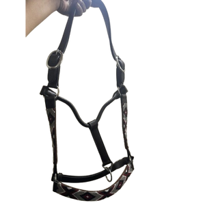 Licou de cheval synthétique durable de qualité supérieure avec des perles élégantes ZEN HORSE WORLD HT-119 un design élégant - Product Image 1