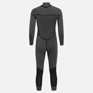 Combinaison de plongée et de voile personnalisée pour homme en néoprène, fermeture éclair sur la poitrine, logo frontal, écologique, respirante, antibactérienne, manches longues, 2,0 mm - Product Image 5