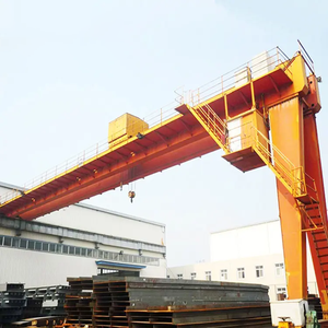 Grue semi-portique personnalisée Dejun 5T-100T avec chariot européen et moteur et boîte de vitesses pour déplacement rapide sur le sol - Product Image 4