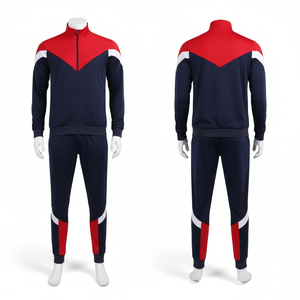 Ensemble d'entraînement de football personnalisé pour hommes, uniforme sportif adulte, impression par transfert thermique, sublimation, 100% polyester, séchage rapide, respirant, short - Product Image 1