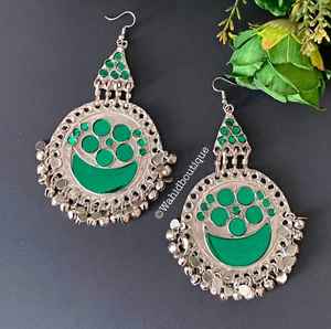 Juego de Joyería Afgana de Estilo Tradicional Hecha a Mano, Collar y Aretes Afganos para Mujer a Precio de Mayoreo y Bajo Costo - Product Image 2