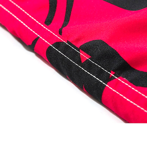 Pantalones Cortos Casuales para Hombre, Impresión Personalizada, Alta Calidad, Color Negro y Rojo, Gran Venta, Diseño Moderno, Pantalones Cortos de Playa de Algodón - Product Image 5
