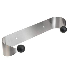 Modern Multi-Purpose Stainless Steel Wall-Mounted <b>Paper</b> Roll Towel Holder Rack for Restaurant Hotel Home <b>Kitchen</b> Workshop Garage - Product Image 4