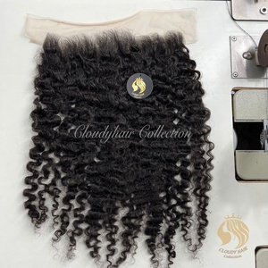 CDYHAIR ผมเวียดนามแท้แบบดิบ  ลอนเบอร์มีส  แบบ HD Transparent  ขนาด 13x4 13x6  พร้อมเชือกผูกผมด้านหน้า  ไรผมธรรมชาติ  ถอนขนมาแล้ว  จัดเรียงเกล็ดผมอย่างสมบูรณ์ - Product Image 3