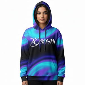 Sudadera con Capucha Unisex Extra Grande de Moda para Invierno, con Bordado y Sublimación, Estampado Completo, Tela Suave, Ideal para la Moda Urbana Diaria - Product Image 1