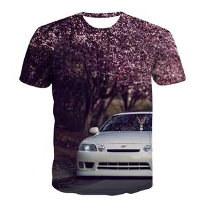 Camiseta de Hombre Personalizada con Logotipo Frontal Impreso, de Poliéster/Algodón Grueso, con Tela Transpirable de Secado Rápido, Corte Regular - Product Image 3