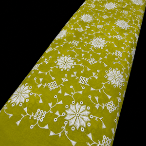 Tela de encaje, tela bordada, tela de organza, tela de red para Abaya modesta estilo Borer, Kaftan, suministros para compradores mayoristas de boutiques - Product Image 4