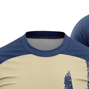Custom Sublimated Unisex Soccer Jersey Crew Neck Short Sleeve Color Blocking Moisture Wicking <b>Athletic</b> Fit All Seasons - Product Image 2