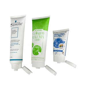 High Demand White PE <b>Plastic</b> <b>Tube</b> with Clean and Eco Friendly Material Printing Optional Packing Skincare Product by Phuc Nguyen - Product Image 6