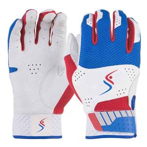 Guantes de bateo de béisbol recién llegados al por mayor de alta calidad, guantes de bateo de béisbol hechos de cuero de piel de oveja - Product Image 1