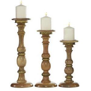 Sustainable Wooden Candle Holder Natural Decor Accent For Eco Friendly Homes And Special Event Decoration - Product Image 4