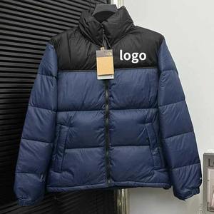 Wholesale Custom Men's Stand Collar Winter <b>Waterproof</b> <b>Padded</b> Bubble Jacket Quilted Outdoor Custom Puffer Jacket Men - Product Image 2