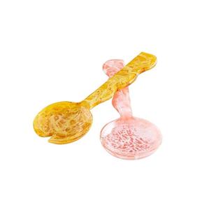 Juego de Cucharas de Resina con Color Personalizable, Hechas a Mano y Pulimentadas, para Restaurante, Hotel, Cena, Vajilla para el Hogar - Product Image 6