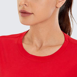 Camiseta Corta Oversize de Alta Calidad, 180 g, Algodón, Lisa, Cuello Redondo, para Personalizar, Camisetas Cortas Oversize para Mujer - Product Image 4