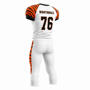 Uniforme de Fútbol Americano Unisex para Adultos, Estilo Moderno y Cómodo, con Logotipo Personalizado, 100% Poliéster, Elástico en Cuatro Direcciones - Product Image 4