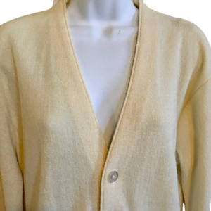 Suéter de Punto Crema Sólido para Mujer, Jersey Casual de Manga Larga con Cuello Redondo, Top Otoñal - Product Image 3