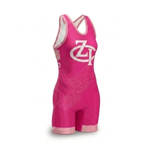 Women's Wrestling Singlet Custom Sublimation <b>Compression</b> Athletic Wear Adjustable Straps Custom Logo Training Uniform OEM - Product Image 4