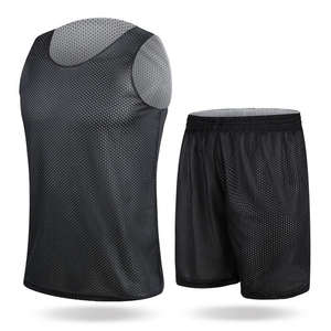 Anti-Bacterial Polyester Mesh Basketball Wear with Custom Design Basketball Jersey & Basketball Shorts Uniforms Sets - Product Image 3